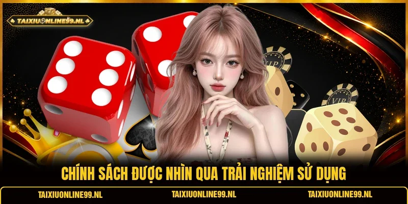 Chính sách được nhìn qua trải nghiệm sử dụng