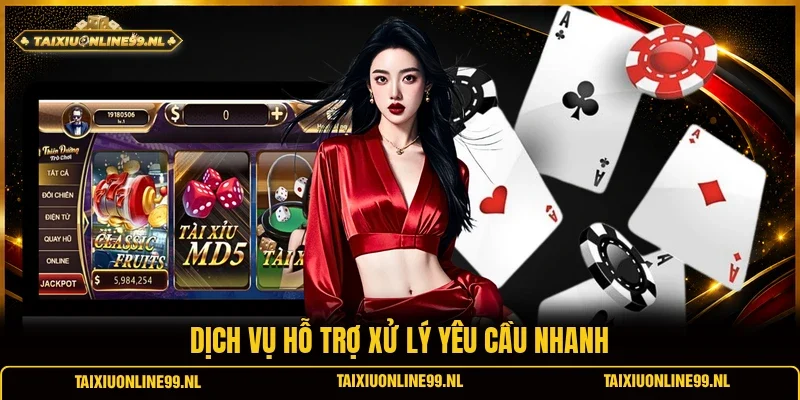 Dịch vụ hỗ trợ xử lý yêu cầu nhanh