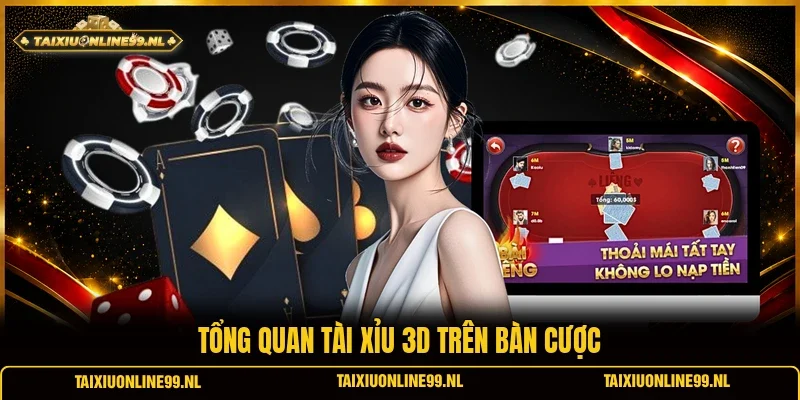 Tổng quan tài xỉu 3D trên bàn cược