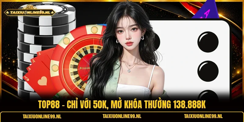 Top88 - Chỉ Với 50K, Mở Khóa Thưởng 138.888K